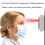 Wall-mounted Forehead Digital Infrared Non-Contact Thermometer Automatic Induction Doorbell 4