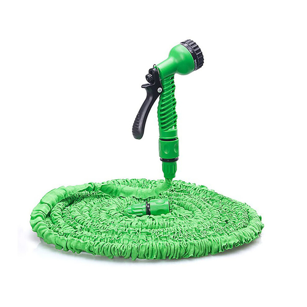 (50FT) Retractable Expandable Magic Garden Hose Pipe Spray Gun