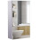 Homcom HOMCOM Wall Mounted Bathroom Mirror Glass Storage Cabinet Cupboard 1
