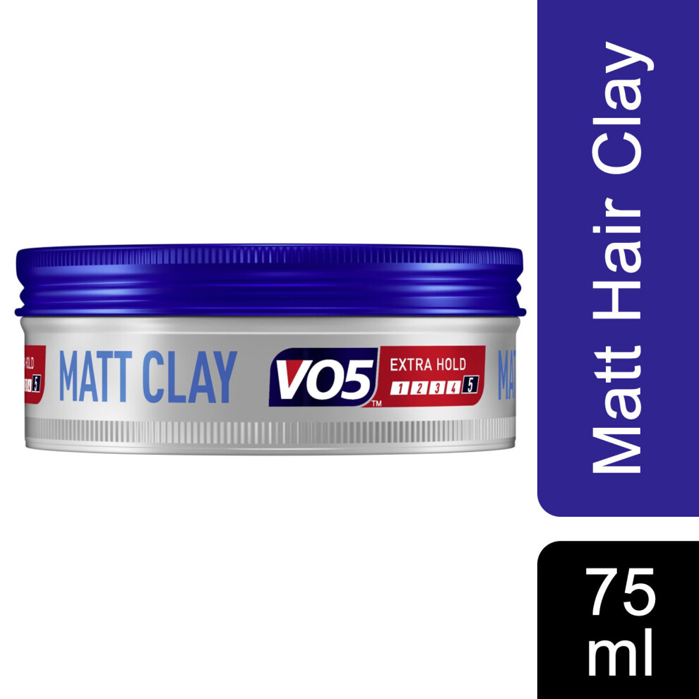 VO5 Extreme Style Matt Clay 75ml - 4 Pack