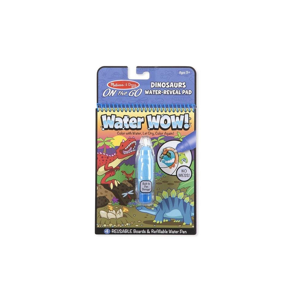 Melissa & Doug 160859 Water Wow Dinosaur Activity Book