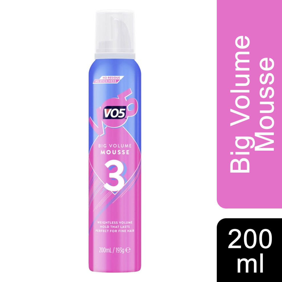 Vo5 Volume Mousse 200Ml
