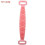 (Pink, 72*12cm) Body Cleaning Bath Shower Back Scrubber Brush Back Strap Tool 2