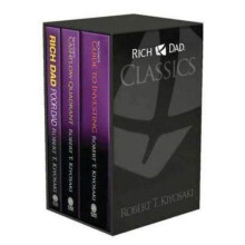 Rich Dad Poor Dad Classics: 3-Book Boxed Set by Robert T. Kiyosaki (Investing, Cashflow Quadrant, Poor Dad)