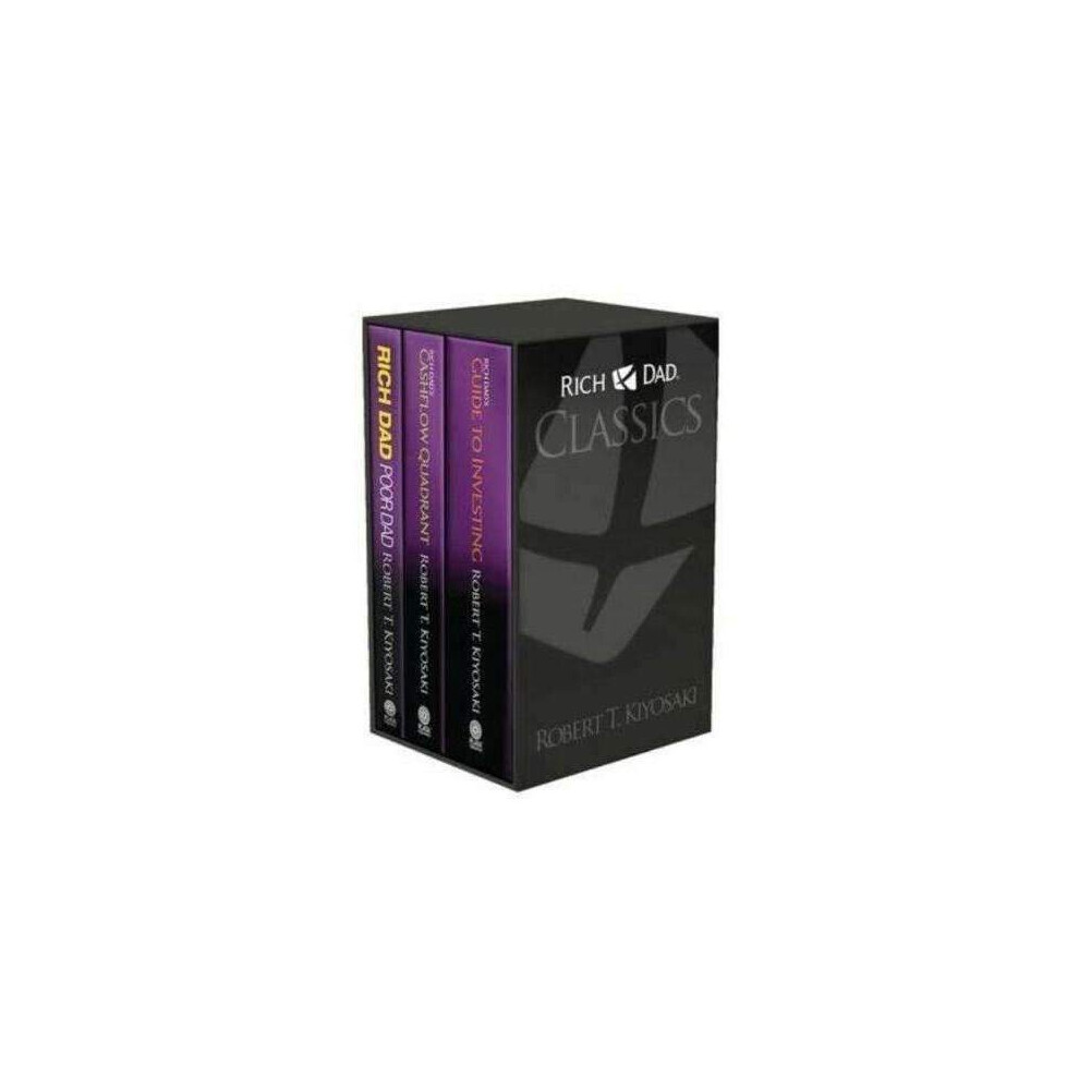 Rich Dad Poor Dad Classics 3 Books Boxed Set Collection By Robert T. Kiyosaki