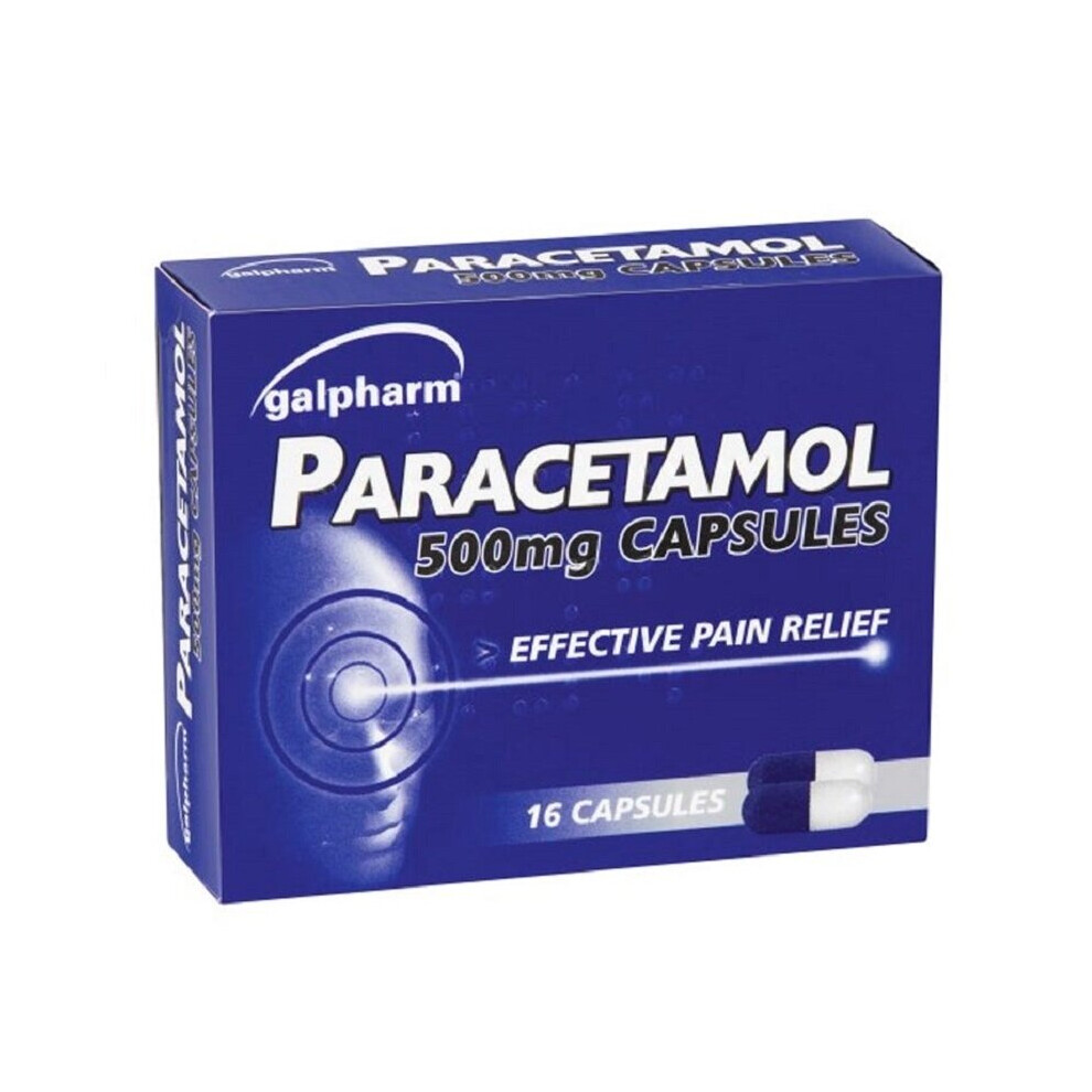 Galpharm Paracetamol 500mg - 16 Capsules