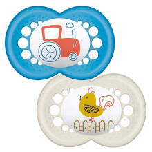 MAM Original Soother - Tractor / Chicken 12+ Months