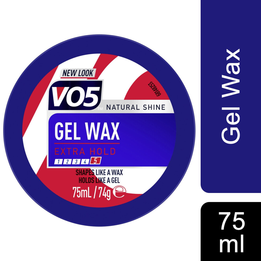 VO5 Groomed Extreme Style Gel Wax 75ml