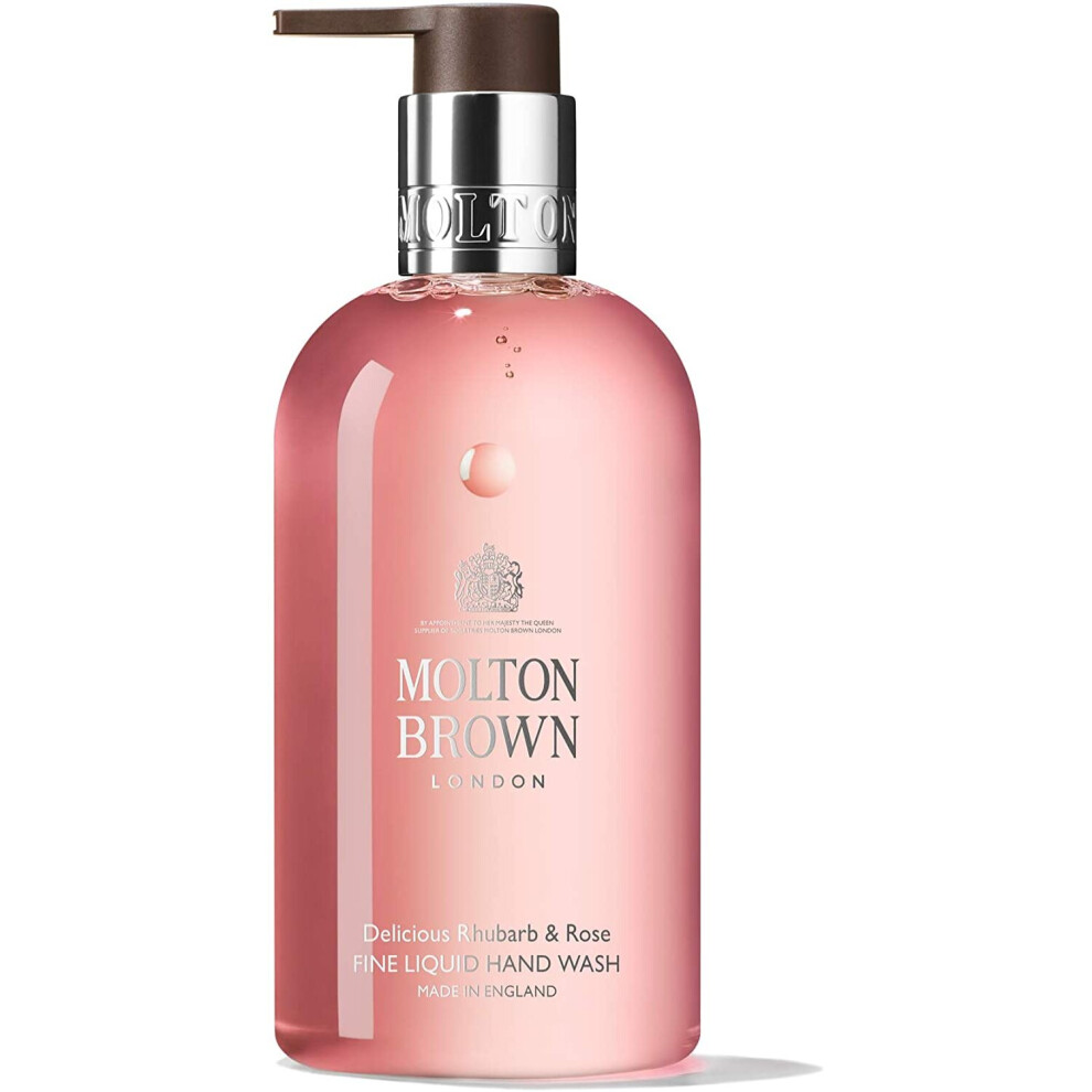 Molton Brown Delicious Rhubarb and Rose Fine Liquid Hand Wash ,300ml