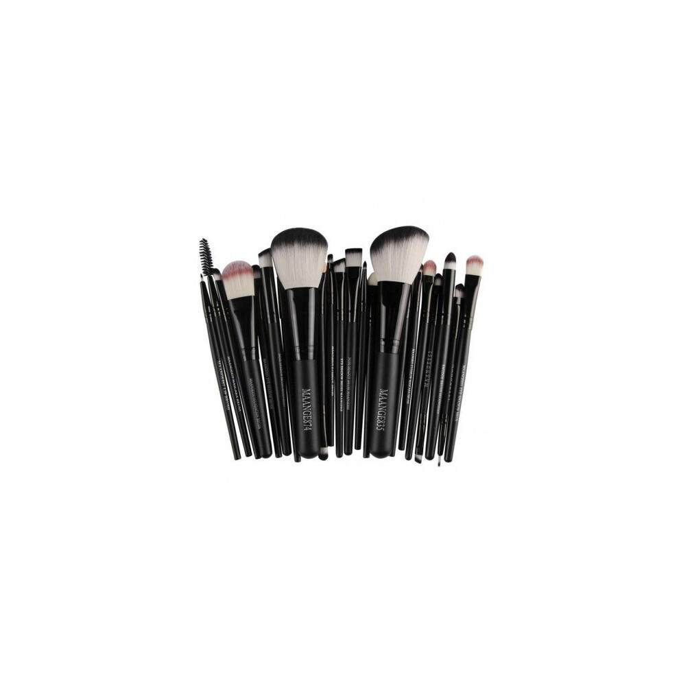 Watanablemarket New Pro 22Pcs Cosmetic Makeup Brushes Set Bulsh Powder Foundation Eyeshadow Eyeliner Lip Make Up Brush High Quality Maquiagem