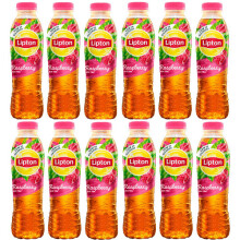 Lipton Raspberry Ice Tea Low In Calories With Tea Extract 12x500ml Best Before End Nov 2020