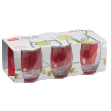 Six 350 ml Drink Glasses Set – Sleek, Timeless Glassware for Any Occasion