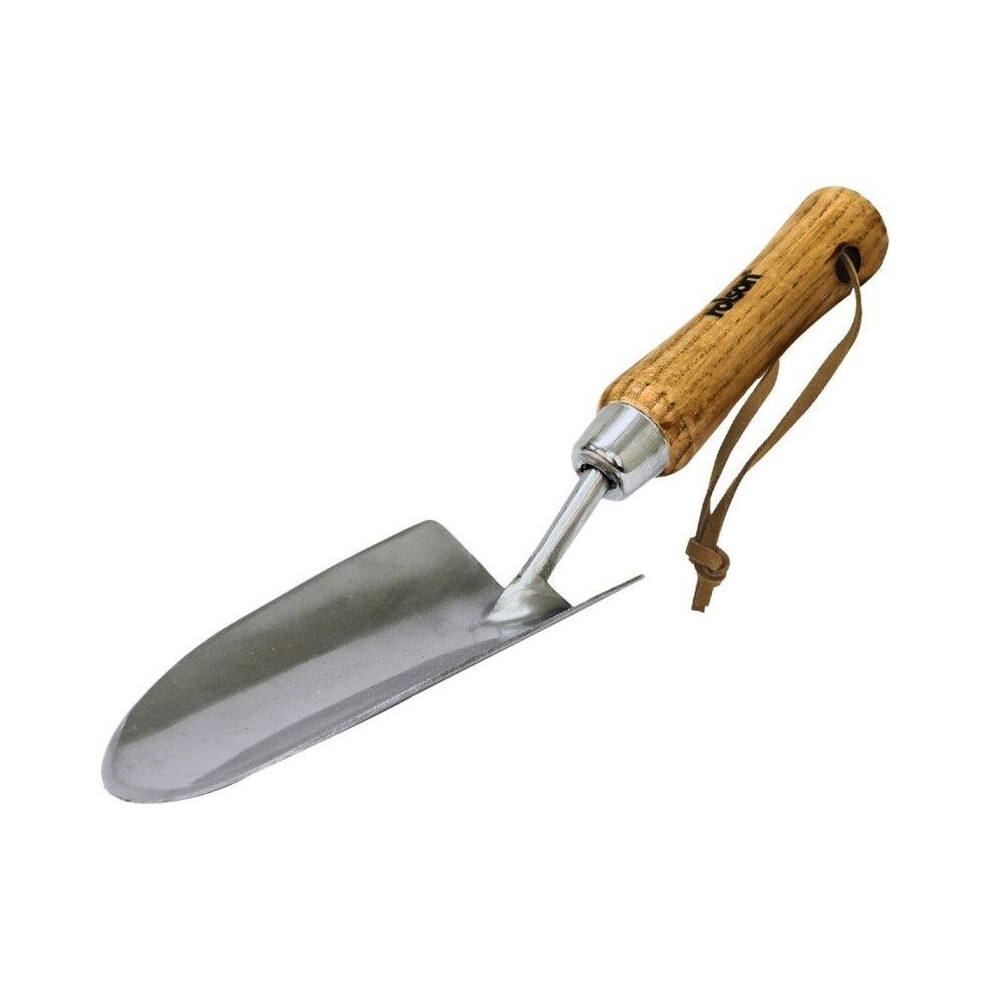Rolson Stainless Steel Hand Trowel - Durable, Ergonomic Garden Tool for Planting and Transplanting