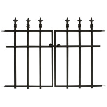 Panacea Classic Finial Gate Black stylish