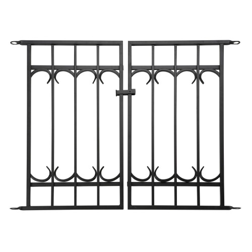 Panacea Park Lane Gate Black Stylish