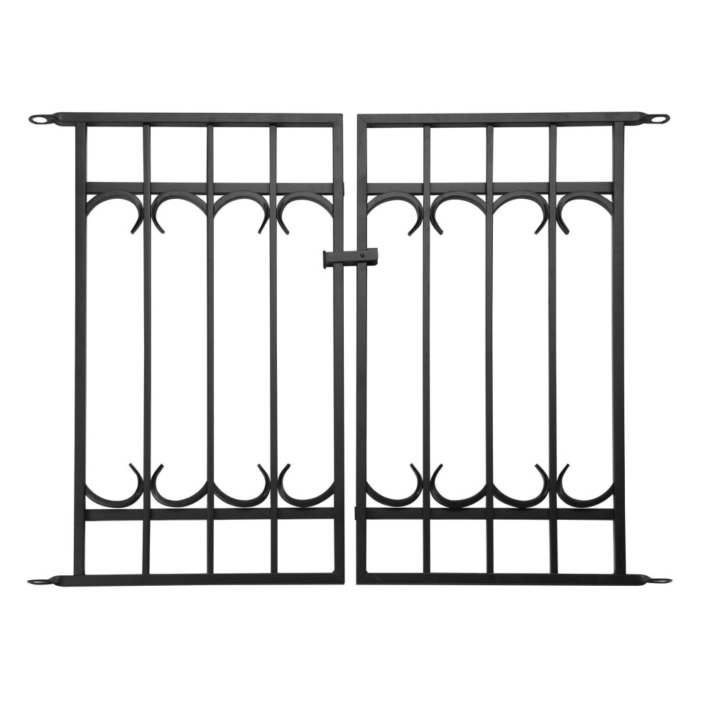 Panacea Park Lane Gate Black Stylish 093432875315