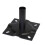 Panacea Fence Surface Mount Bracket Black 1