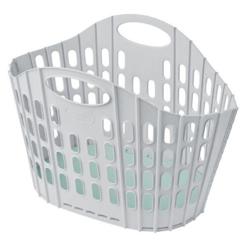 Addis Addis Fold flat laundry basket Plastic  38 litre   light weight single pack