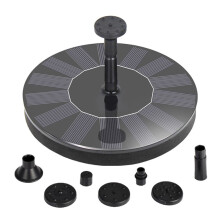Solar Powered Floating Pump Water Fountain Birdbath Home Pool Garden