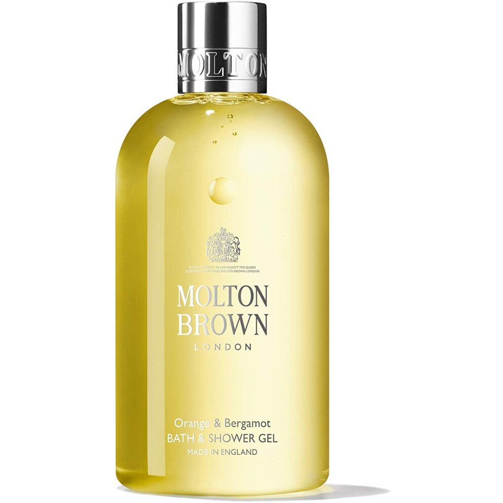 Molton And Bergamot Shower Gel, Brown/Orange 300Ml