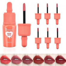 (6) 17.8g 6 Colors Liquid Matte Lipstick Lipgloss Waterproof Nude Color Red Korea Girls Make Up Sexy Lipstick Makeup Tools