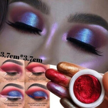 (02) 12 Colors Mixed Colors Powder Pigment Glitter Mineral Spangle Eyeshadow Makeup Cosmetics Set Make Up Shimmer Shining Eye Shadow