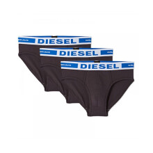 (S) DIESEL Mens Briefs Stretch Cotton 3 Pack Underwear Trunks Shorts Stretch Cotton