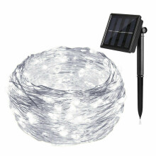 (20m, Cool White) Eranpo Solar Powered Fairy Lights