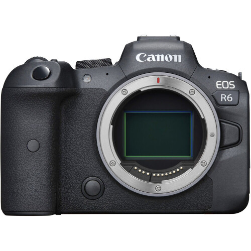 Canon EOS R6 Mirrorless Digital Camera (Body Only) – Full-Frame, Dual Pixel CMOS AF II, 4K Video