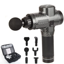 6 Heads Massage Gun Muscle Deep Tissue Percussion Relax Massager