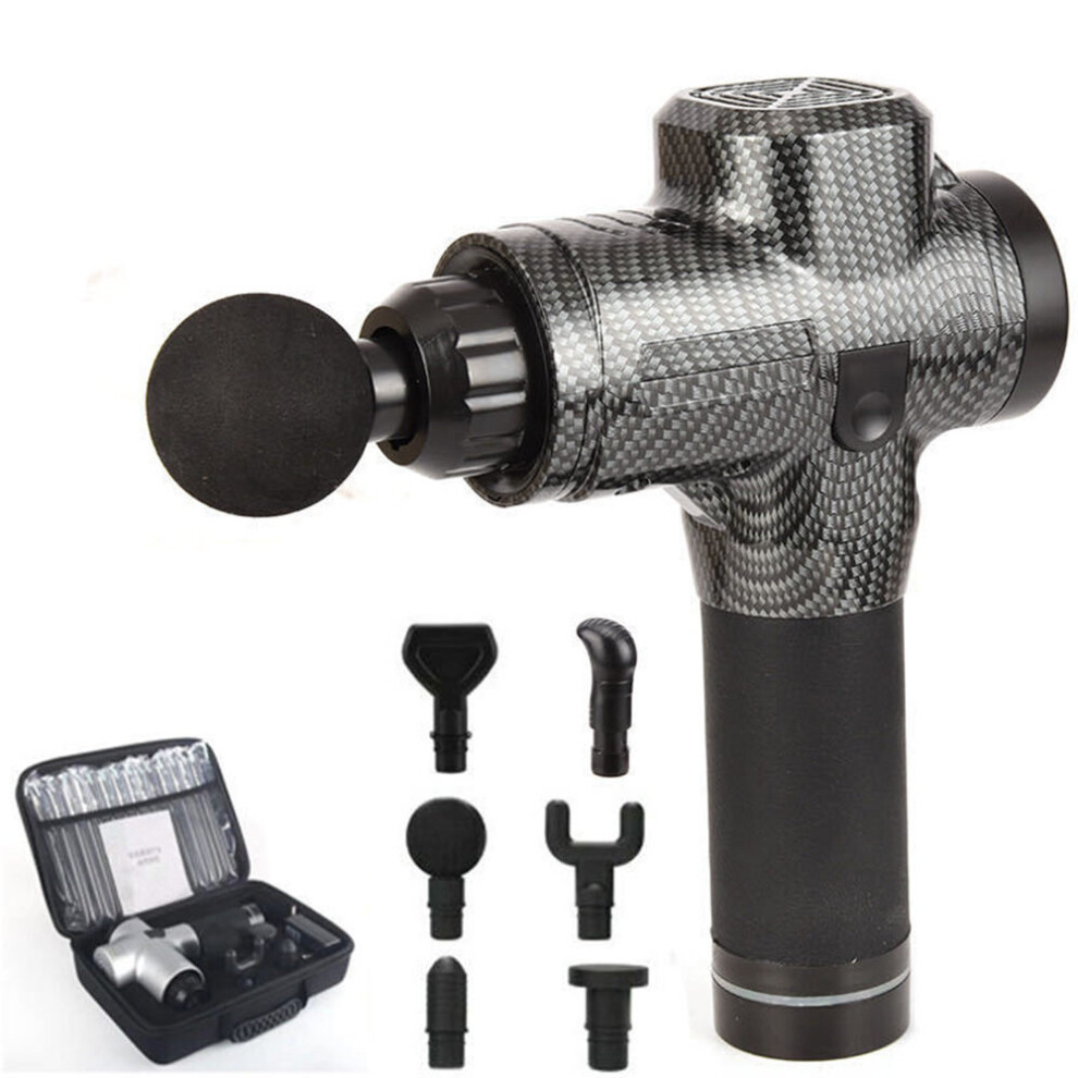 Gacloz 6 Heads Massage Gun Muscle Deep Tissue Percussion Relax Massager