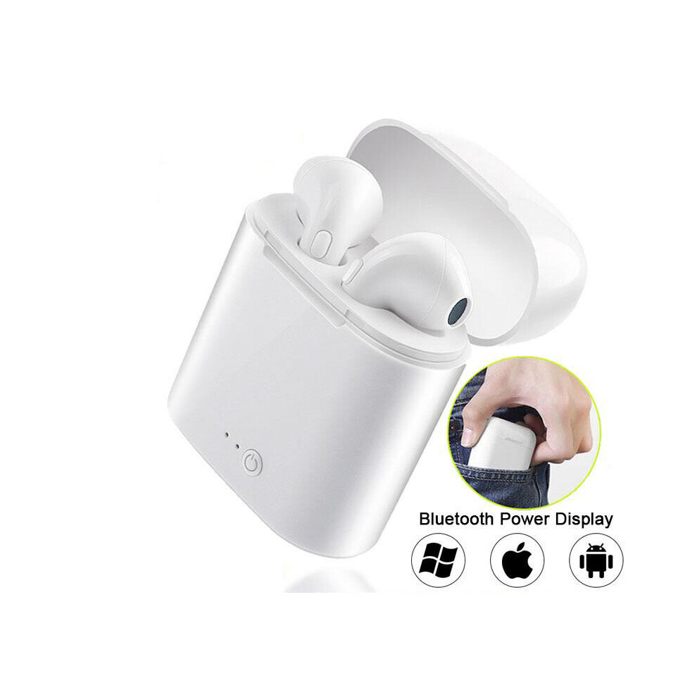 I7s Tws Wireless Earphones With Bluetooth 5.0 White 388637321034