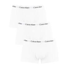 (M) CALVIN KLEIN U2664G 100 Men's Low Rise Trunks Stretch Cotton 3 Pack CK Underwear