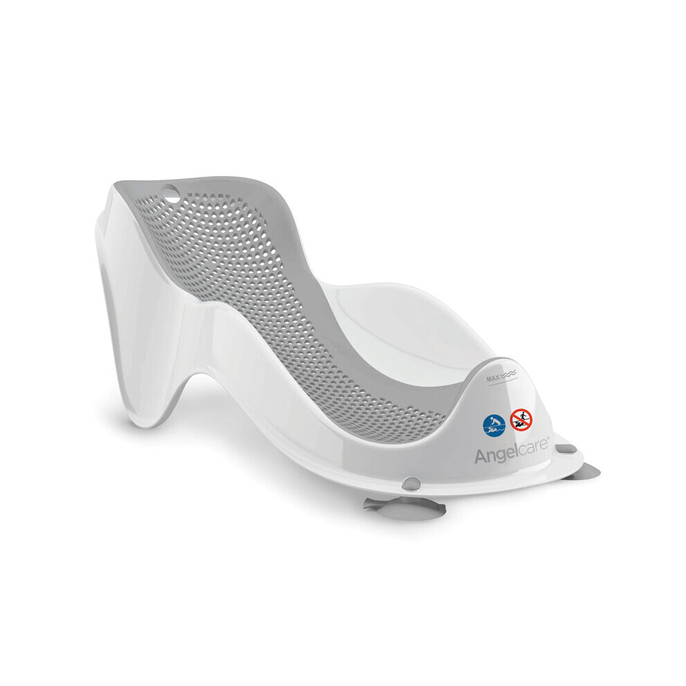 Angelcare Soft-Touch Mini Baby Bath Support Grey