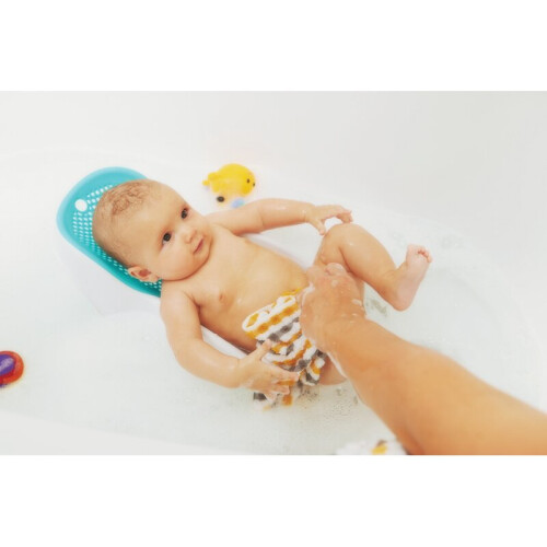 Angelcare Soft-Touch Mini Baby Bath Support Aqua 1