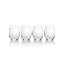 Mikasa Julie Set Of 4 19.75Oz Stemless Wine Glasses