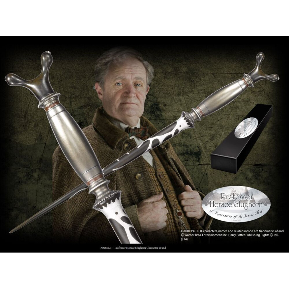 Noble Collection Unisex Professor Slughorn Character Wand Prop Replica From Harry Potter -... 30Cm