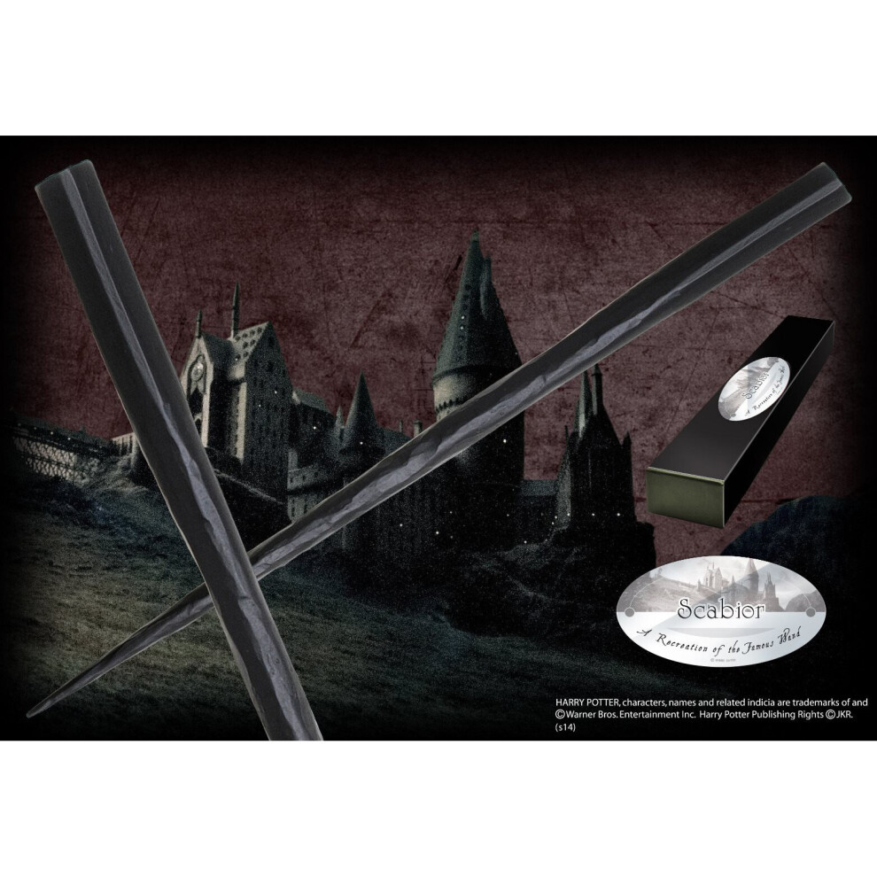 Noble Collection Scabior Character Wand Prop Replica From Harry Potter - Noble... 30Cm