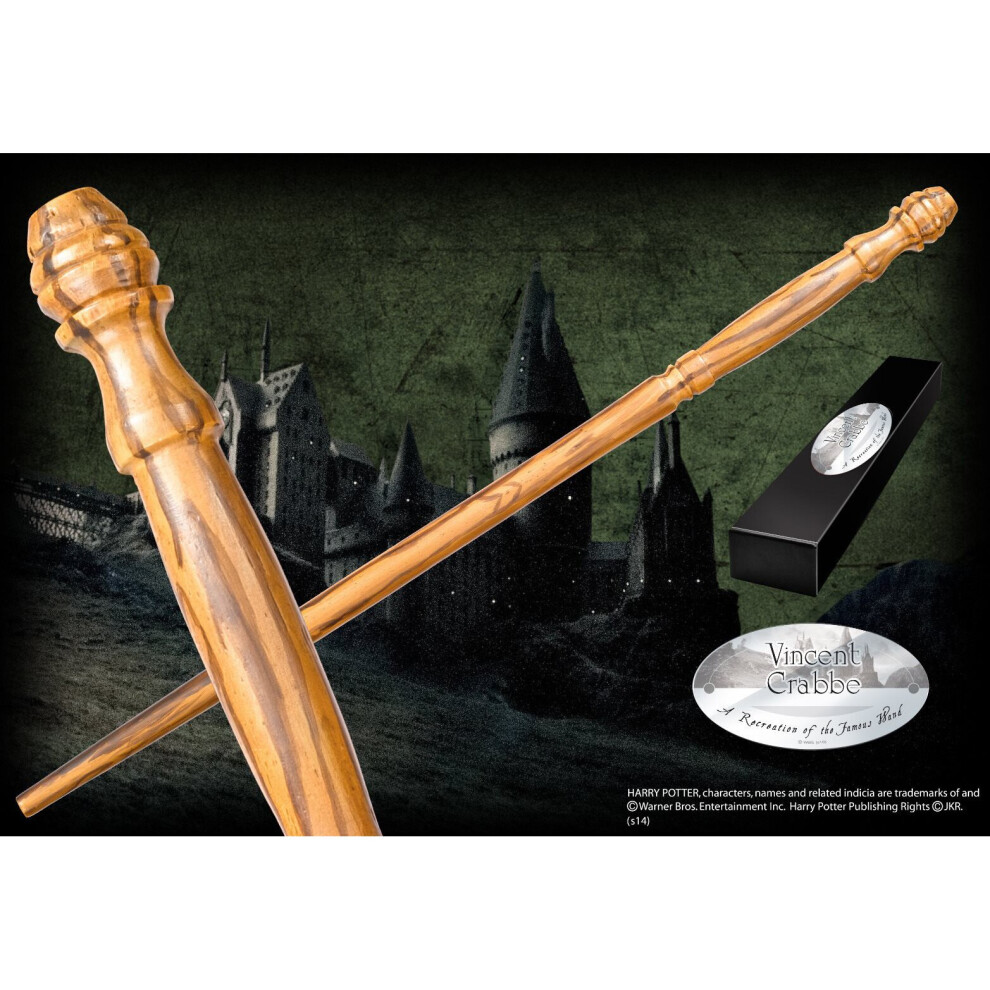Noble Collection Vincent Crabbe Character Wand Prop Replica From Harry Potter -... 30Cm