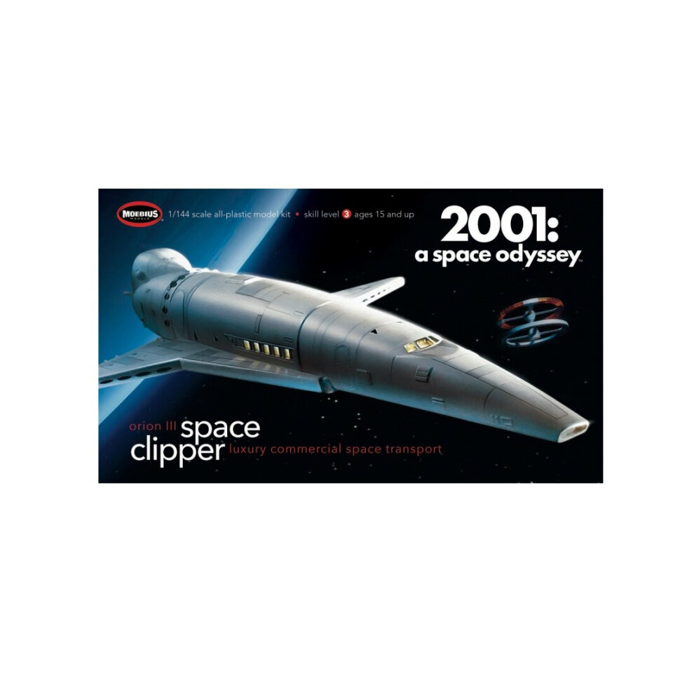 Moebius Space Clipper Plastic Model Kit From 2001 A Space Odyssey -...