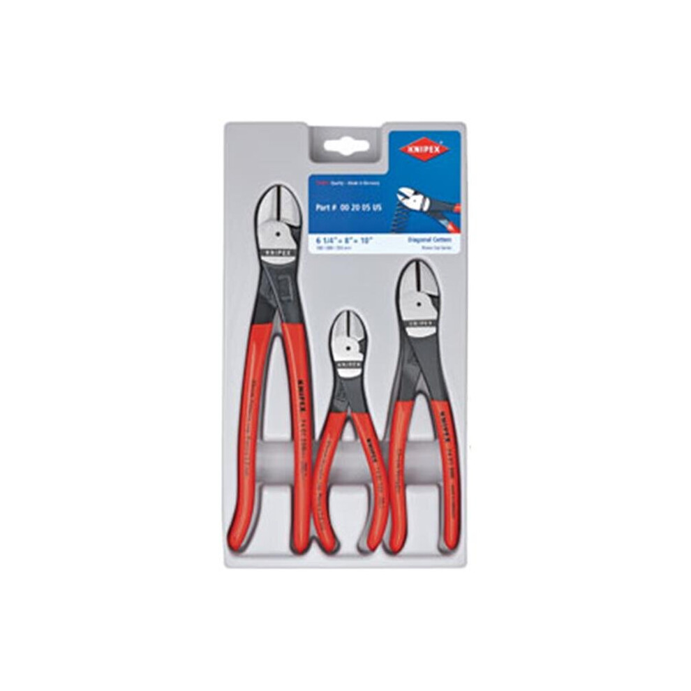 Knipex  KNT-002005US 3 Piece Cutters Set