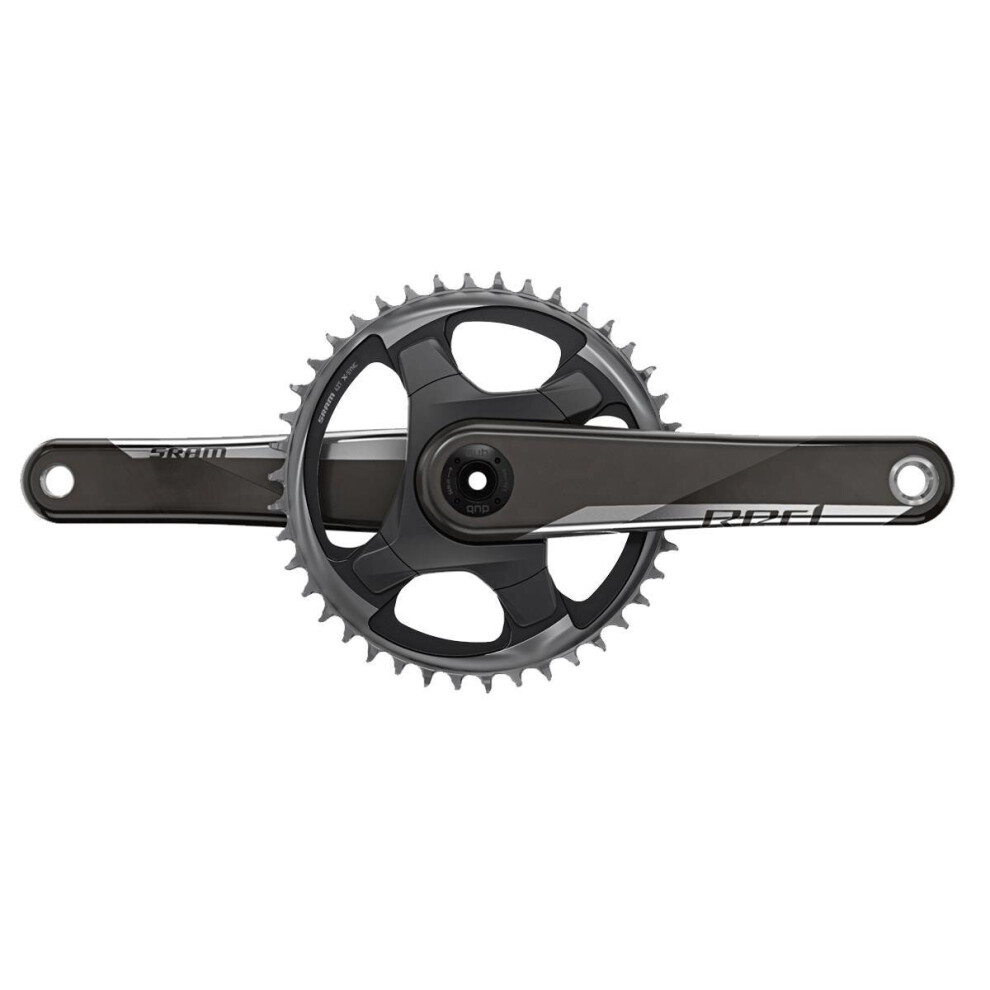 (175 MM - 48T Aero, Black) SRAM Crankset Red 1X D1 Dub BB Not Included