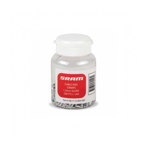 SRAM SRAM Κεφαλές Καλωδίων 1.8mm, 500-Τεμάχια Βαζάκι