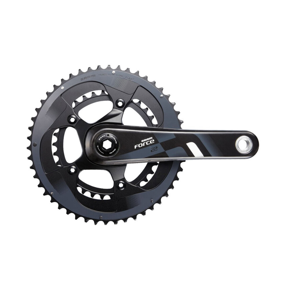 (172.5 MM - 50-34T, One Colour) SRAM Force22 Crank Set GXP GXP Cups Not Included 11 Speed