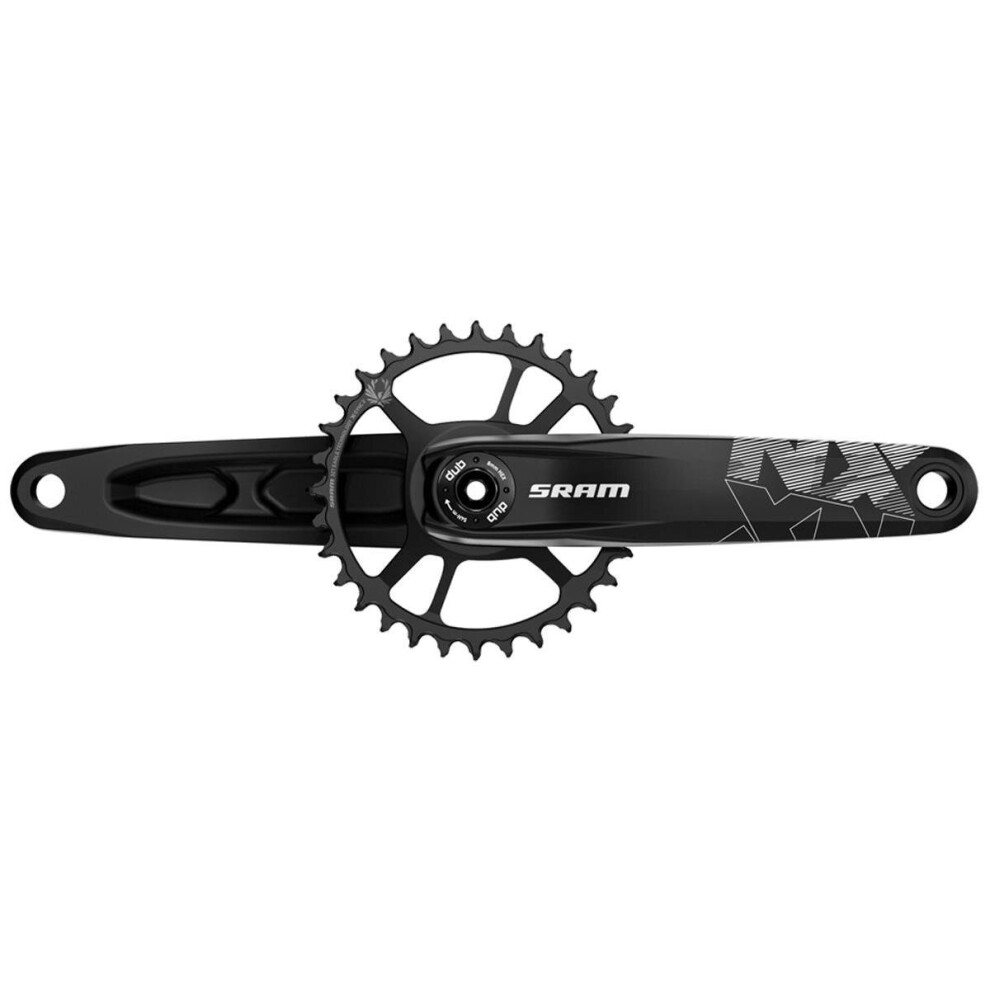 (175 MM, Black) SRAM Crank NX Eagle Boost 148 Dub 12S W 32T X-Sync 2 Steel Chainring