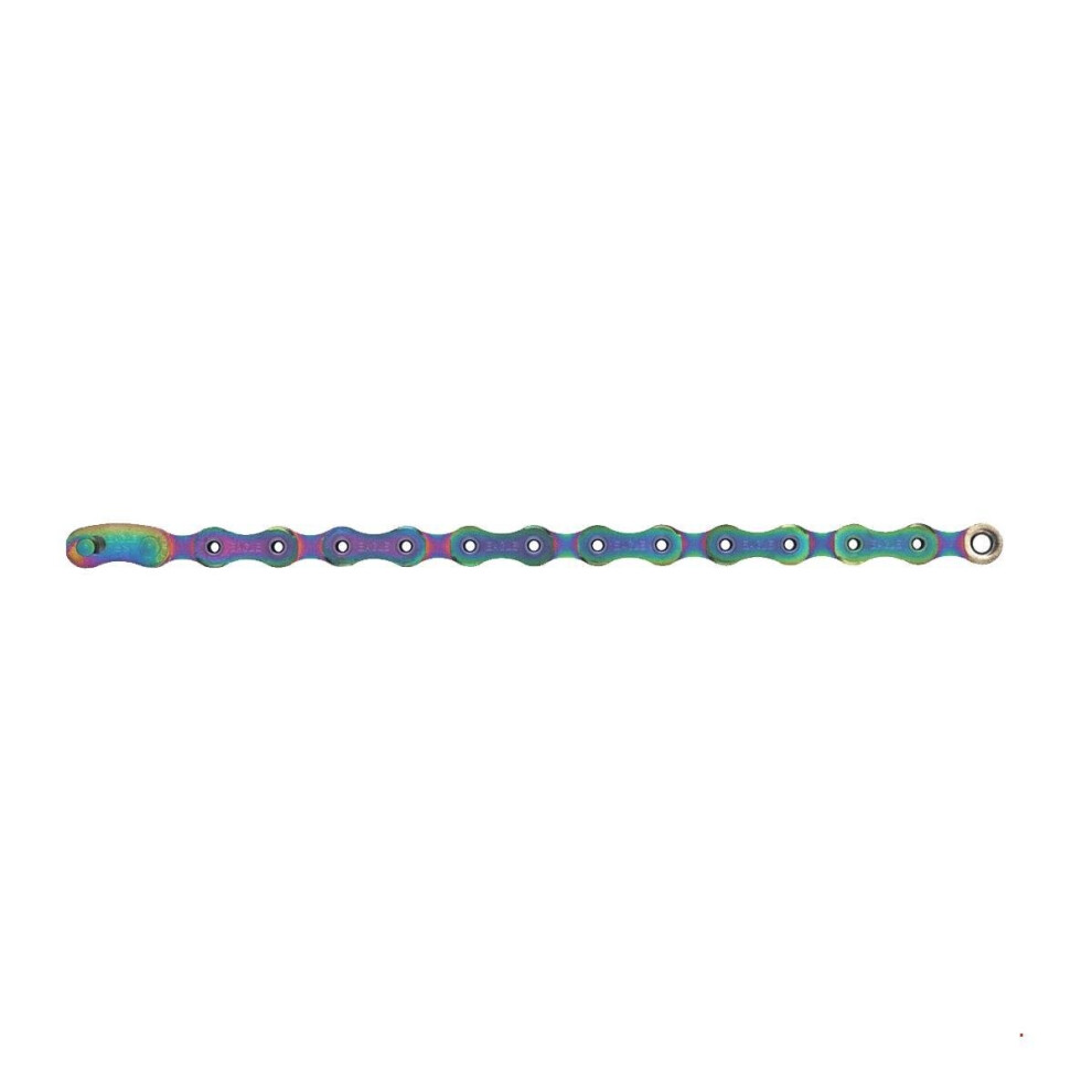 SRAM Chain PC XX1 Eagle Hollowpin 126 Links Powerlock Flow Link Rainbow