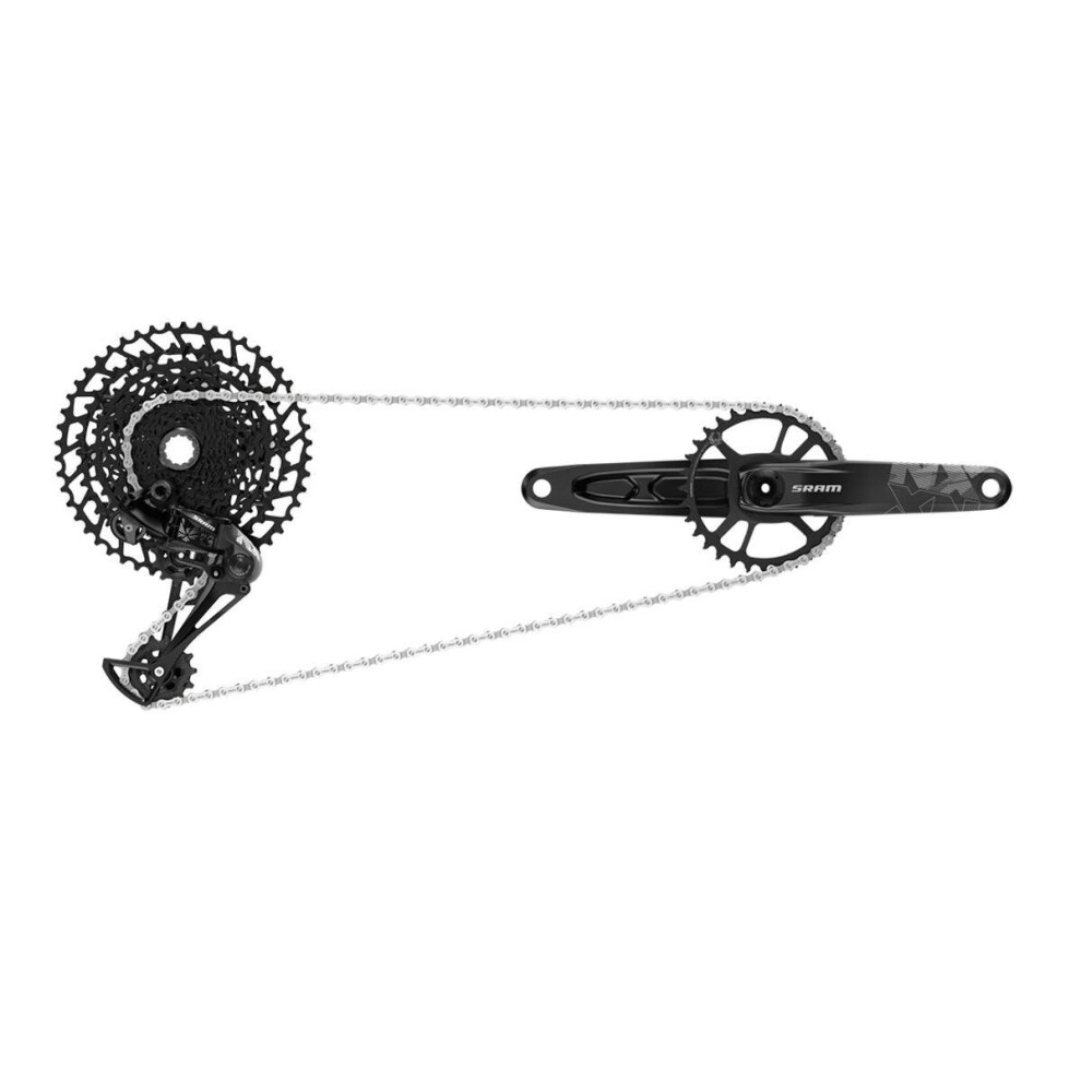 (175 MM, Black) SRAM NX Eagle Dub Groupset (Crankset Dub 12S W DM 32T )