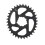 SRAM (34T, Black) SRAM Chain Ring X-Sync 2 Ovel Direct Mount 3 MM Offset Boost ALU Eagle 1