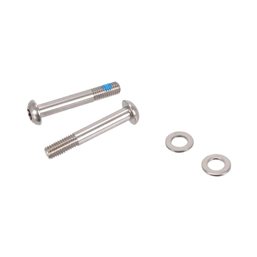 New Sram (32 Mm, One Colour) Bracket Mounting Bolts Titainium T25 2 Pieces Flat Mount Caliper Smdm005007