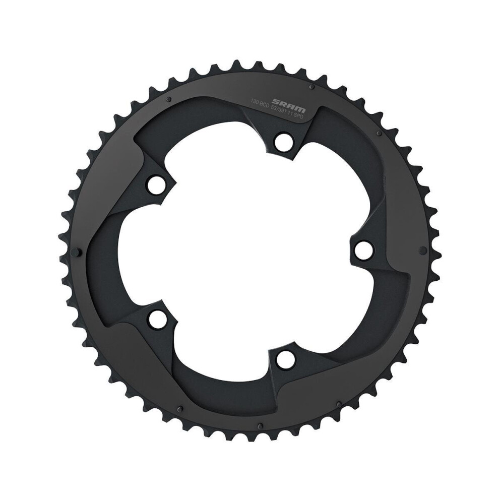 Sram Chain Ring Road B2 X-Glide 50T Yaw S3 110 Alum5 Mm 2-Pin 50-34 Red